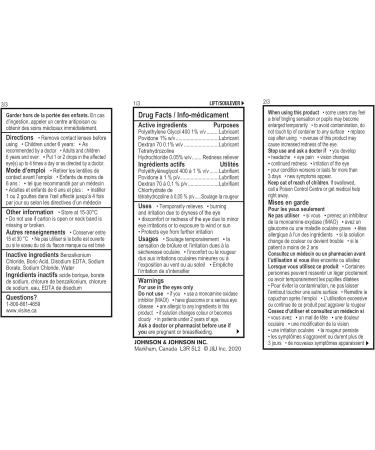 Visine Triple Action Eye Drops - Dry Eyes Red Eye  Strained Eyes Tired Eyes - 15 mL - Buy Online on GoSupps.com