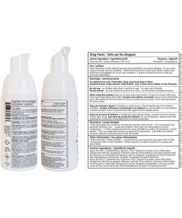 VELNUE Foaming Hand Sanitizer Travel Size | Made in Canada with Moisturizing Aloe 70% Ethyl Alcohol Vitamin E and Essential Oils | 50mL Eucalyptus Spice - 4 Pack Eucalyptus Spice 50 ml (Pack of 4) - Buy Online on GoSupps.com