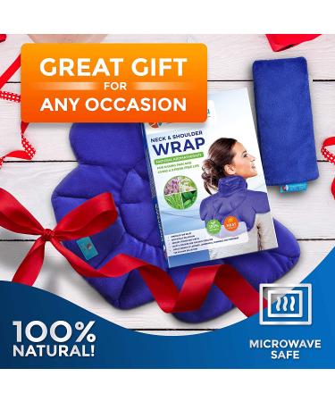 PhysioNatural Microwavable Heating Pad with Herbal Aromatherapy for Instant Muscle Pain Relief and Relaxation - Buy Online on GoSupps.com