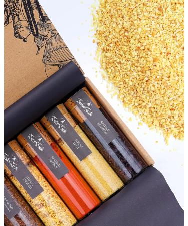 Smoke Aroma Spice Gift Set | 5 Noble Smoky Spices & Recipes | Perfect Vegan Birthday Gift for Grill Lovers - Buy Online on GoSupps.com