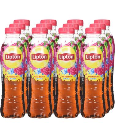  Lipton Lipton Raspberry Iced Tea 500ml Box of 12 - Buy Online on GoSupps.com
