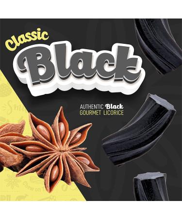 Wiley Wallaby 24oz Classic Gourmet Australian Black Licorice Candy Twists - Soft & Chewy - 1 Pack - Buy Online on GoSupps.com