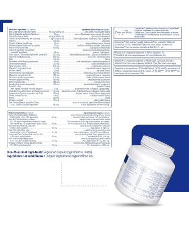Pure Encapsulations Men's Nutrients - Multivitamin Mineral Supplement to Support Energy Endurance & Stamina in Men Over 40* - With Vitamin D Vitamin C & Trace Minerals - 180 Capsules - Buy Online on GoSupps.com