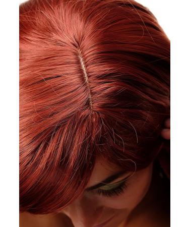 Buy WIG ME UP Long Curly Wavy Hair Wig with Bangs - Dark Copper Red 70cm - International Shipping Available - Buy Online on GoSupps.com