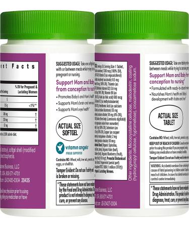 Rainbow Light Prenatal Daily Duo - Prenatal Multivitamin & DHA Softgels, 30 Tablets + 30 Softgels, 2-Pack - Buy Online on GoSupps.com