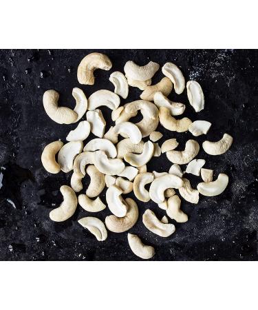 Raw Cashew Pieces 7 lb - Non-GMO, Kosher, Vegan, Paleo, Unsalted, Unroasted - Rich in Selenium, Zinc, Magnesium, Proteins & Antioxidants - Buy Online on GoSupps.com