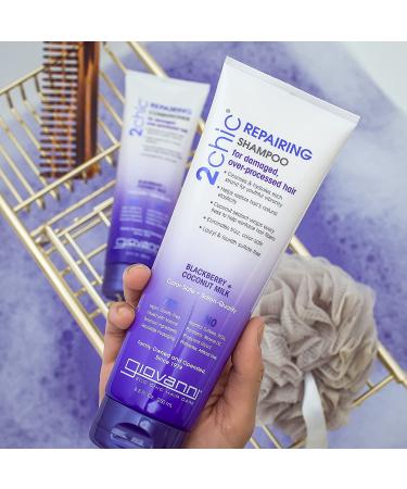 Giovanni 2chic Repairing Conditioner - Blackberry & Coconut Milk 8.5 fl oz - Buy Online on GoSupps.com