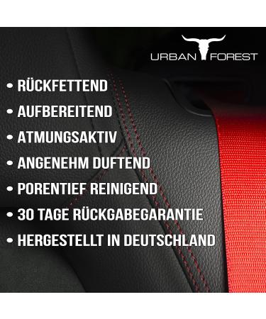 Urban Forest Leather Soap & Oil Premium Leather Care for Cleaning Saddles Upholstery & Cars - Buy Online on GoSupps.com