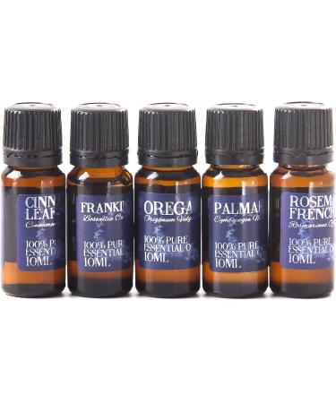 Mystic Moments Carrier Oil Set - 10x10ml | Premium Quality Aromatherapy Oils for International Shipping - Buy Online on GoSupps.com