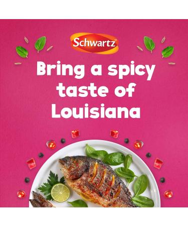 Schwartz Grill & Sizzle Extra Spicy Cajun 42g - Authentic Cajun Seasoning - Buy Online on GoSupps.com