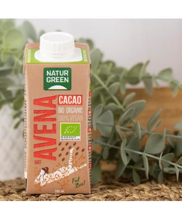 Oat Choco Calcium NaturGreen 200 ml - Buy Online on GoSupps.com