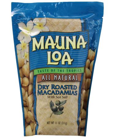 Mauna Loa Macadamias, Dry Roasted with Sea Salt, 10-oz.