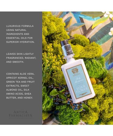 Buy Antica Farmacista Elderflower Body Lotion 10oz - Nourishing & Hydrating Moisturizer for All Skin Types - International Shipping Available - Buy Online on GoSupps.com