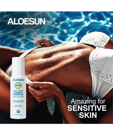 Organic Tanning Oil & Beef Tallow Sunscreen Bundle - Natural SPF 30 Protection with Coconut Lavender Scent - Reef Safe Mineral Sunblock & Moisturizing Tan Spray - Vegan Travel Size Set - Buy Online on GoSupps.com