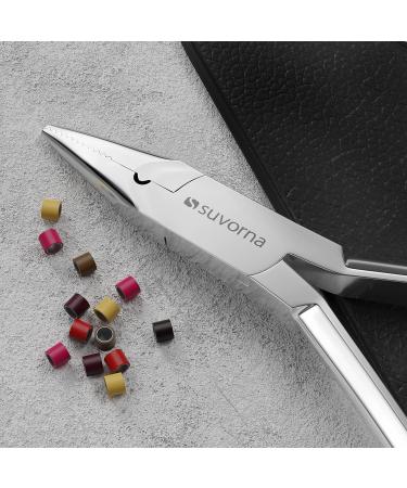 Suvorna Hair Extension pliers Nano Beads Hair Extensions Plier for Hair rings Nano rings Hair Beads Micro Rings Hair Feathers extension Hair tool Hair styling accessories & appliances. Micro Ring Beads Closer - Buy Online on GoSupps.com