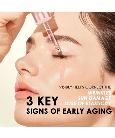 ALMOES SERUM 20% Vitamin C,Alpha Arbutin, Polyglutamic acid,hyaluronic acid, Vit E,Collagen,Pore-minimizing formula, Hydrating Face & Eye Serum 1 Fl Oz - Buy Online on GoSupps.com