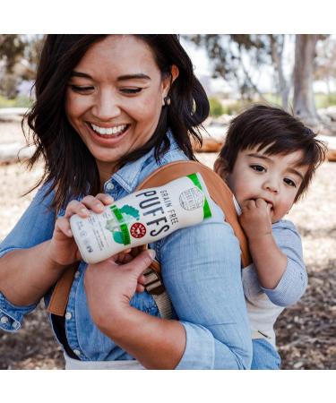 Serenity Kids 6+ Months Grain Free Puffs Toddler & Baby Snack | No Added Sugar Gluten & Rice Free Allergen Free | Made with Organic Cassava Veggies and Herbs | Broccoli & Spinach | 6 Count Broccoli & Spinach 1.5 Ounce (Pack of 6) - Buy Online on GoSupps.com