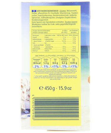 Buy Brandt Branded Rusks - Pack of 10 (450g Each) | International Shipping Available - Buy Online on GoSupps.com