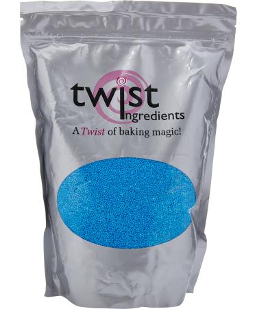 Twist Ingredients Aqua Blue Hundreds and Thousands 1 kg