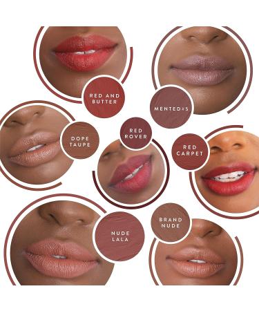 Mented Cosmetics Nude Matte Lipstick - Waterproof Long Lasting Lip Stain for Dark Lip Color - 24 Hour Stay Matte Nude Lipstick - Buy Online on GoSupps.com