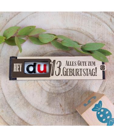 13th Birthday Gift | Chocolate Bar Gift Box with Duplo | Unique Ideas for 13th Birthday Boy & Girl Decor - Buy Online on GoSupps.com