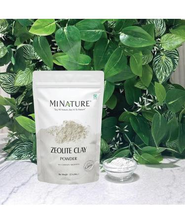 Zeolite Clay powder by mi nature | Zeolite clay | 227g(8 oz) | Absorbs excess oil | Skincare face masks face scrubs and body cleansers |Repair Damaged Hair | Vegan | 100% Natural - Buy Online on GoSupps.com
