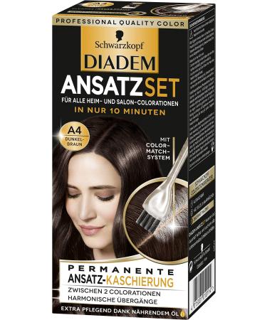 DIADEM ROOT SET Root Concealment Hair Color A4 Dark Brown Level 3 1 Pack (1 x 22 ML)