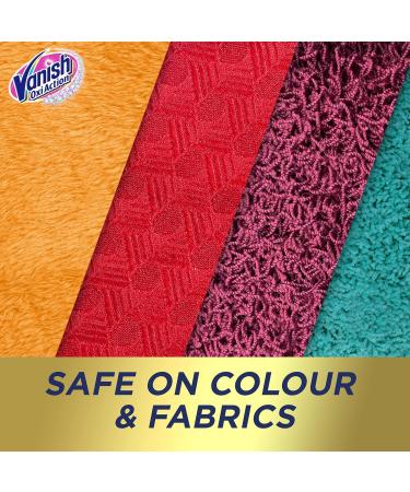 Vanish Carpet Cleaner + Upholstery Gold Power Foam Shampoo Large Area Cleaning 600 ml (Pack of 2) 1 ml (Pack of 2) - Buy Online on GoSupps.com