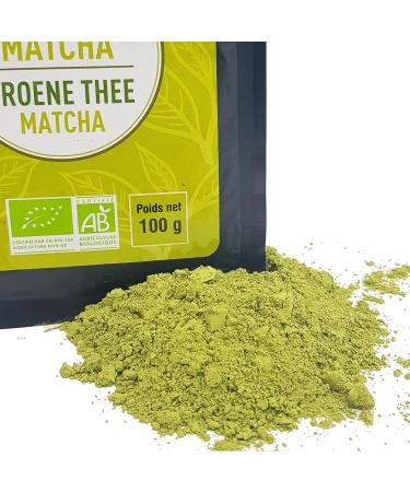Touch Organic Matcha Green Tea 100 g - ORGANIC - Buy Online on GoSupps.com