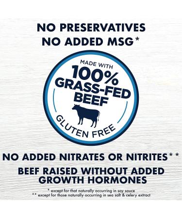 Lorissa's Kitchen Grass-Fed Organic Beef Steak Strips 2.5 Oz, 4 Count - Keto Friendly & Gluten Free, No MSG or Nitrites - Buy Online on GoSupps.com