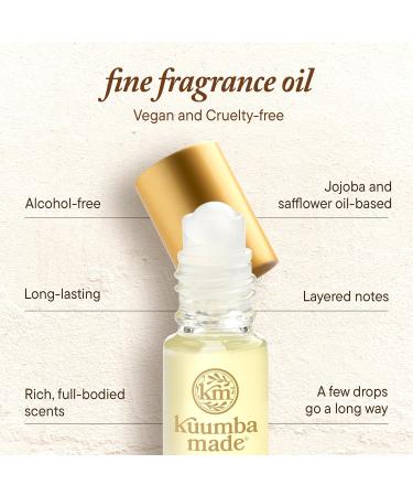 Kuumba Made Honeysuckle Rose Fragrance Oil Long-Lasting Small-Batch Perfume Roller Vegan Alcohol-Free 0.15 Fl Oz 0.15 Fl Oz (Pack of 1) - Buy Online on GoSupps.com