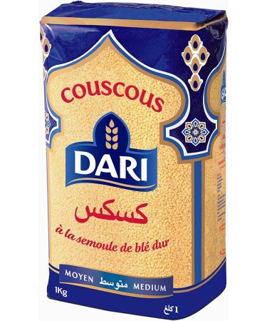 Dari Couscous Medium 1kg - Authentic Moroccan Couscous | Premium Quality - Buy Online on GoSupps.com