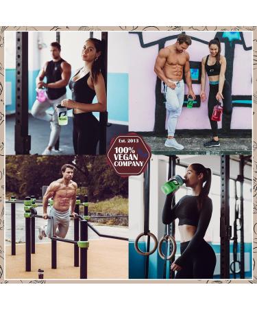 Alphaminos BCAA Powder 300g - Test Winner in Grape Flavor | Essential Vegan Amino Acids Leucine Isoleucine & Valine | Top Solubility & Lab Tested - Buy Online on GoSupps.com