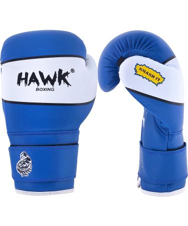 Kids Boxing Gloves - Blue 6 oz for Children Youth MMA Training and Sparring - Buy Online on GoSupps.com