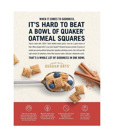 Quaker Oatmeal Squares Brown Sugar & Cinnamon Variety Pack - 3 Pack Cereal - Buy Online on GoSupps.com