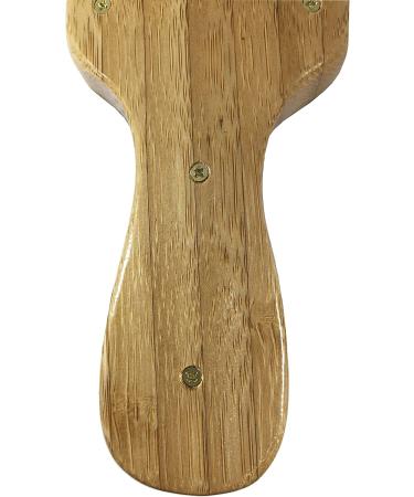 Premium Wild Boar Bristle Hair Brush for Men - Bamboo Handle - Model #153 - Buy Online on GoSupps.com