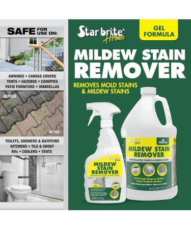 STAR BRITE Home Mildew Stain Remover Gel - Powerful 1 Gallon Solution for Tough Mold & Mildew Stains | Fast Shipping Worldwide - Buy Online on GoSupps.com