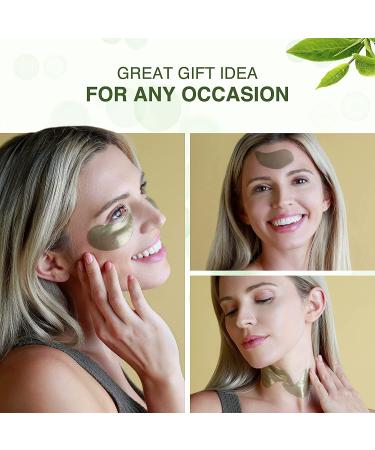 Hydrolyzed Collagen Under Eye Patches (60 Pcs) for Dark Circles & Puffiness - with Seaweed & Tea Tree Extract - Anti Wrinkle, Hydrating Eye Masks - Buy Online on GoSupps.com