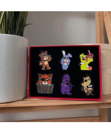 Youtooz Five Nights At Freddy's Official Licensed Pin Set - Collectors Box With 6 Pins From Youtooz FNAF Collection - Buy Online on GoSupps.com