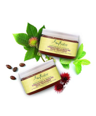 SheaMoisture Jamaican Black Castor Oil 4 oz - Strengthen & Restore Edge Treatment | International Shipping Available - Buy Online on GoSupps.com