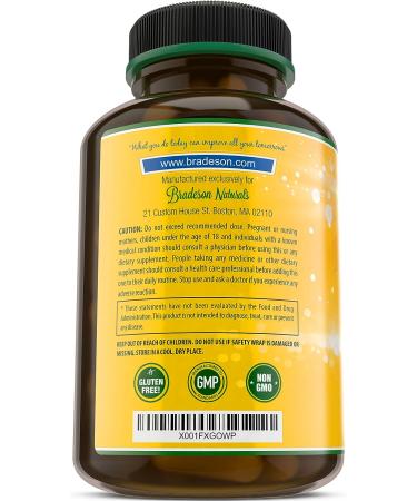 Bradeson Naturals Digestive Enzymes & Probiotics - Natural Dietary Supplement 60 Capsules - Buy Online on GoSupps.com