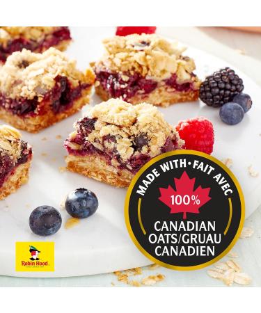 Robin Hood 100% Whole Grains Minute Oats 1kg Made with 100% Canadian Oats - Buy Online on GoSupps.com