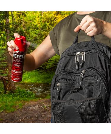 Repel Tick Defense 6.5 oz Aerosol Spray - Up to 10 Hours Protection Against Ticks & Mosquitos - Unscented Formula - 1 Pack - Buy Online on GoSupps.com