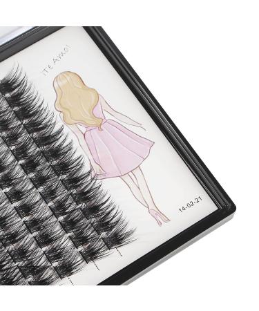 Bodermincer 120 Wide Cluster 3D Effect Eyelash Extensions 8MM - Home False Lashes - Buy Online on GoSupps.com