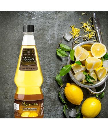 Maille Sauce Vinaigrette Agrumes Vinaigre de Vin Blanc Jus de Citron Mandarine et Zeste de Citron 1L - Lot de 2 - Buy Online on GoSupps.com