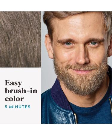 Just For Men Mustache & Beard Beard Dye for Men with Brush Included for Easy Application With Biotin Aloe and Coconut Oil for Healthy Facial Hair Light Brown M-25 (1 Count) Light Brown 1 count (Pack of 1) - Buy Online on GoSupps.com