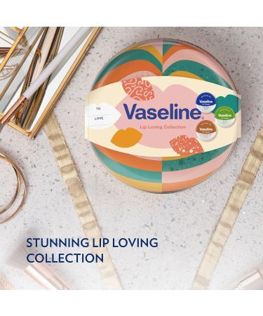 Vaseline Lip Loving Collection Gift Set with three lip balm tins perfect gifts for her 3x 20 g - Buy Online on GoSupps.com