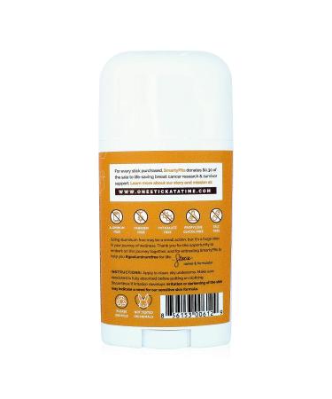SmartyPits Coconut Mango Natural Deodorant - Aluminum-Free, Paraben-Free, Animal Cruelty-Free | 2.9oz - Buy Online on GoSupps.com