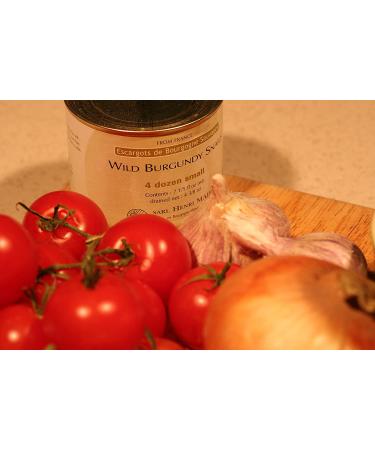 Premium Wild Burgundy Snails - Number One Rated for Escargot Recipes - Various Sizes (2 Dozen Very Large) - 7.2 Fl Oz - Buy Online on GoSupps.com