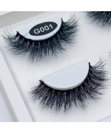 HBZGTLAD 3D Mink Lashes - Bulk 6 Pairs | Fluffy Natural & Thick Dramatic False Eyelashes - Wholesale Maquiagem - Buy Online on GoSupps.com